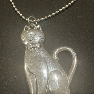 STUNNING VINTAGE CAT NECKLACE